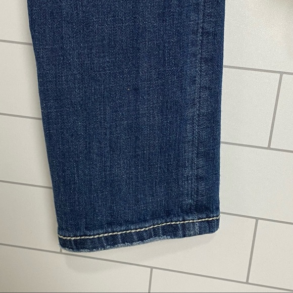 REROCK for Express Skinny Jeans Women's Size 2 Regular Dark Wash Destroyed Denim - Picture 9 of 10